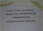 Guichet Unique des entreprises à la conservation foncière